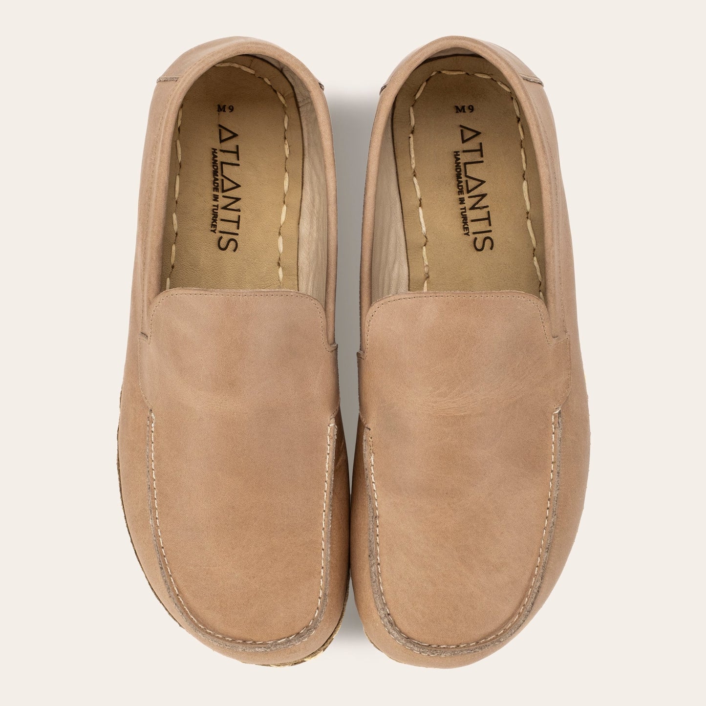 Women's Tan Moccasins