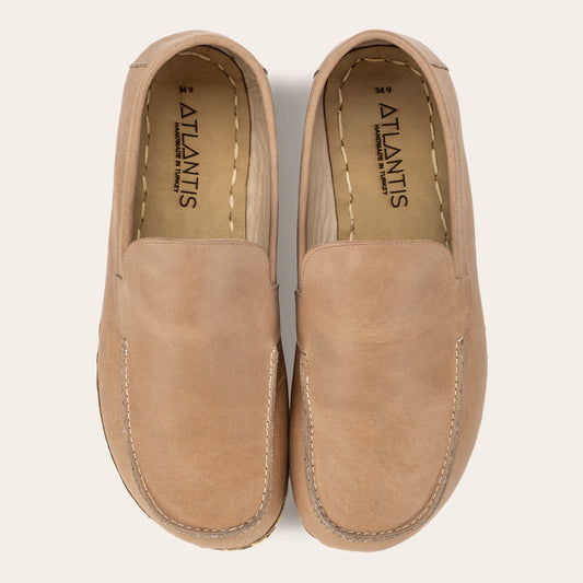 Men's Tan Moccasins