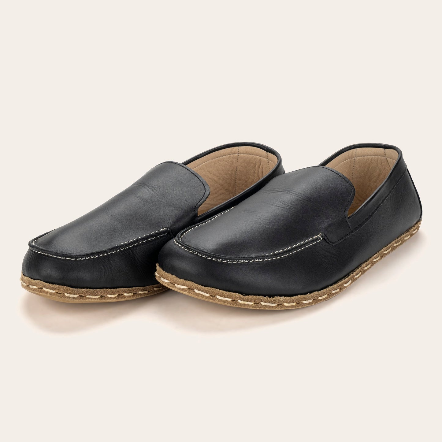 Women's Black Moccasins