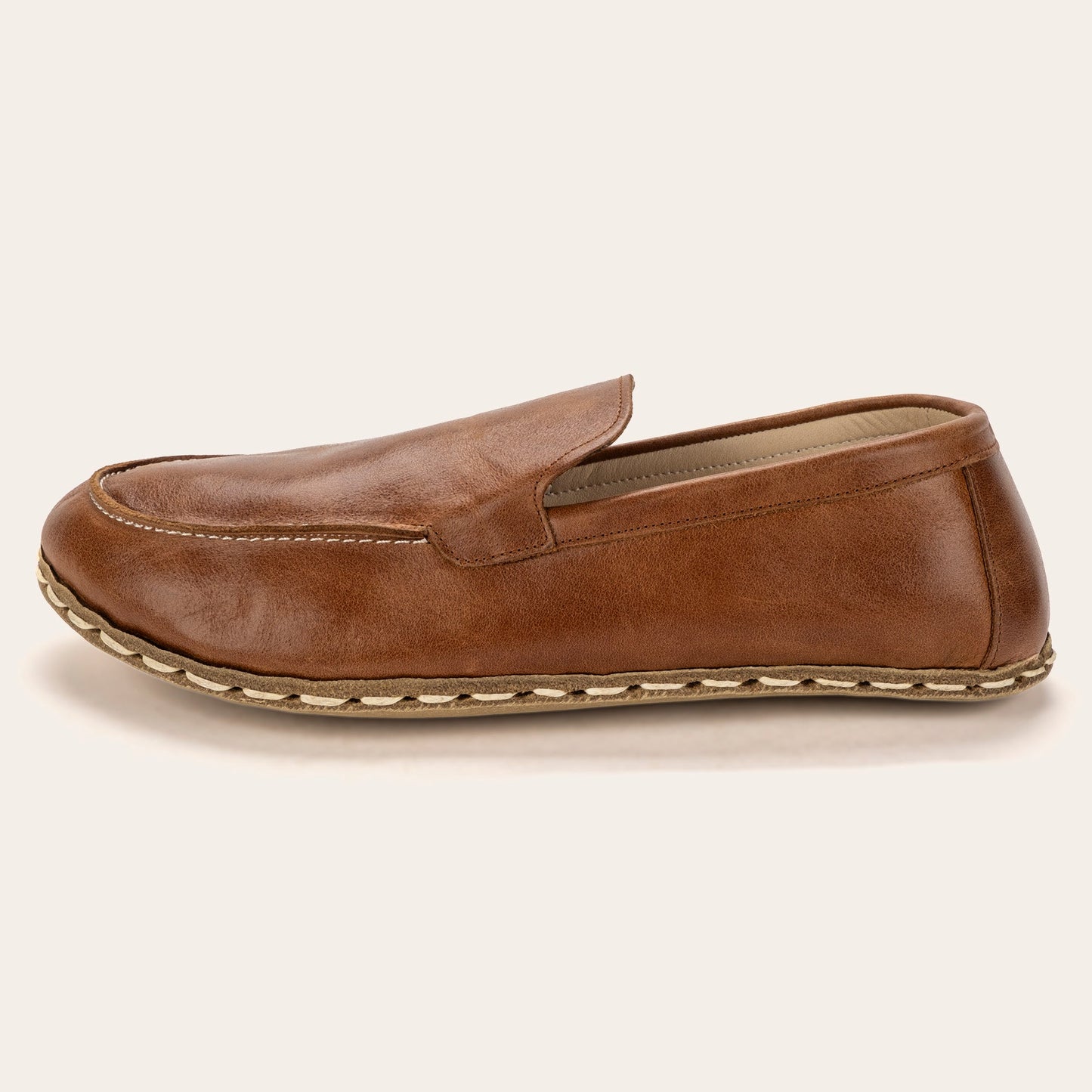Women's Antique Brown Moccasins