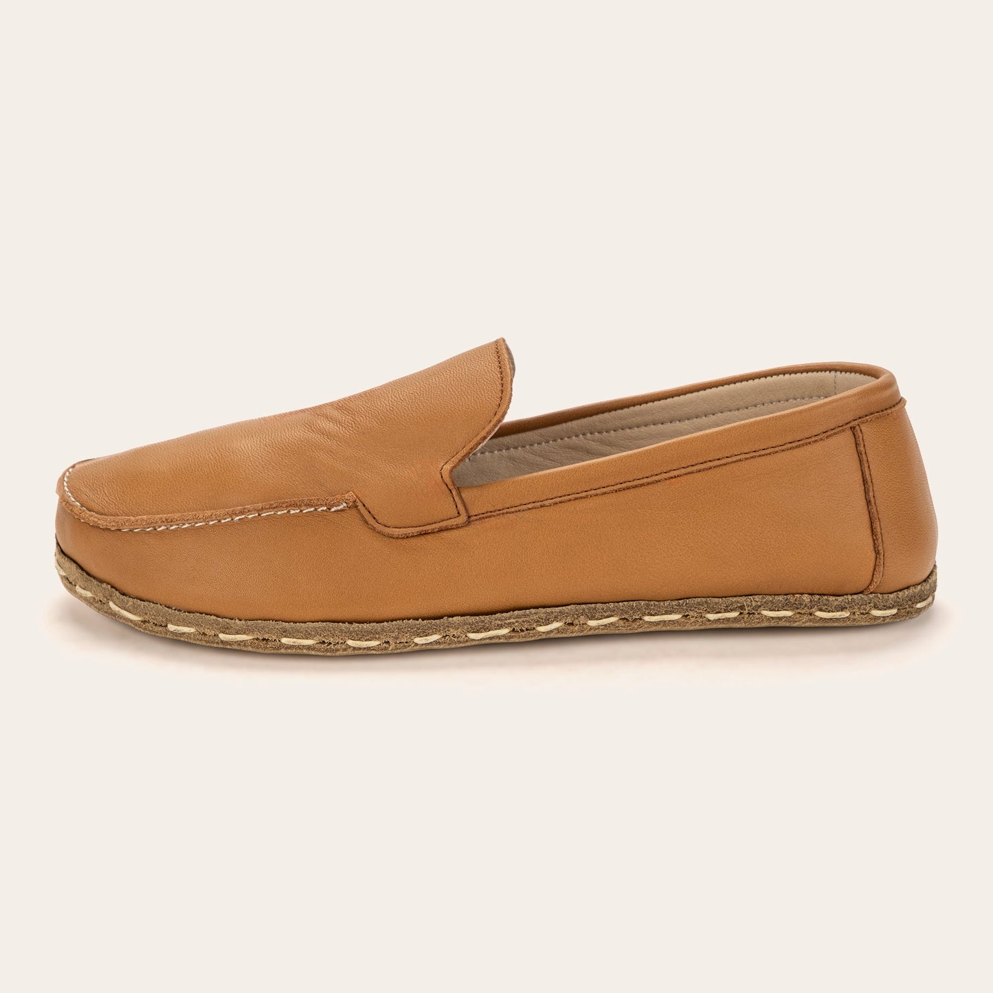 Women's Coconut Brown Moccasins