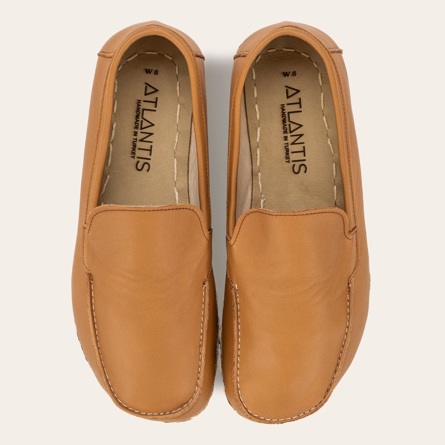 Women's Coconut Brown Moccasins