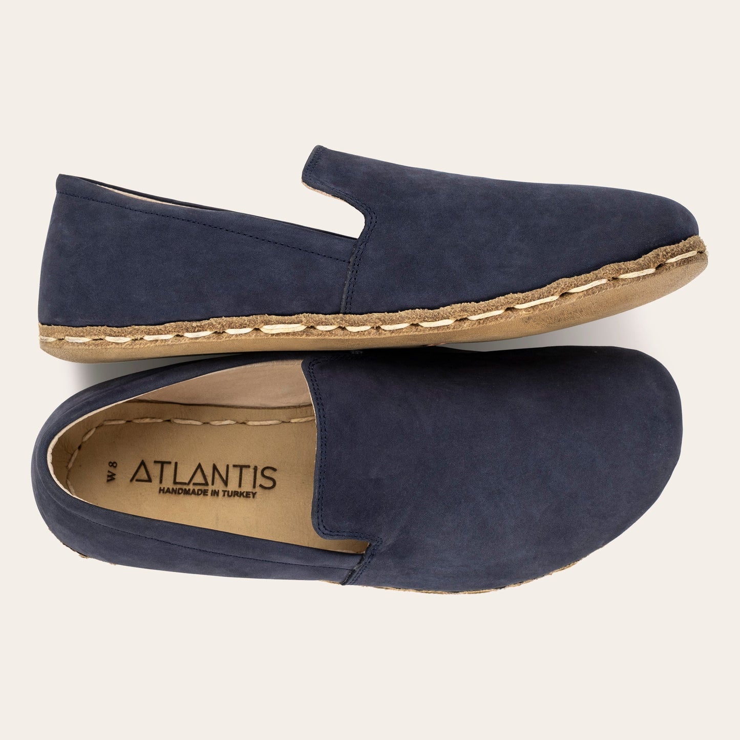 Women's Navy Nubuck Minimalists