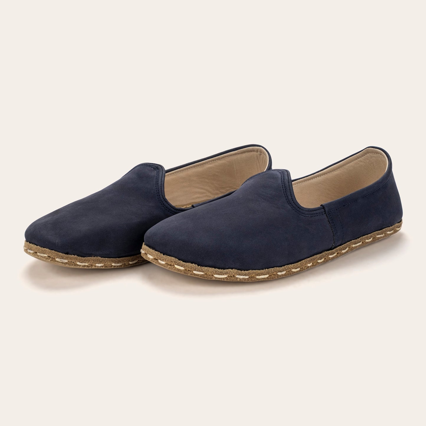 Men's Navy Nubuck Barefoots