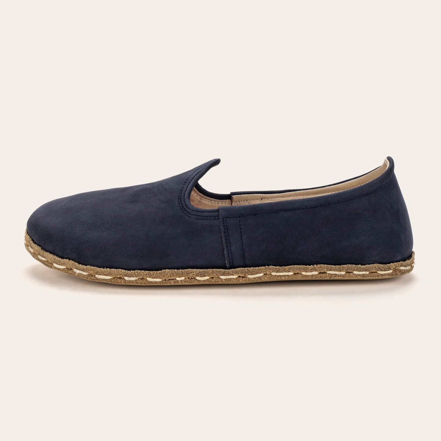 Women's Navy Nubuck Barefoots