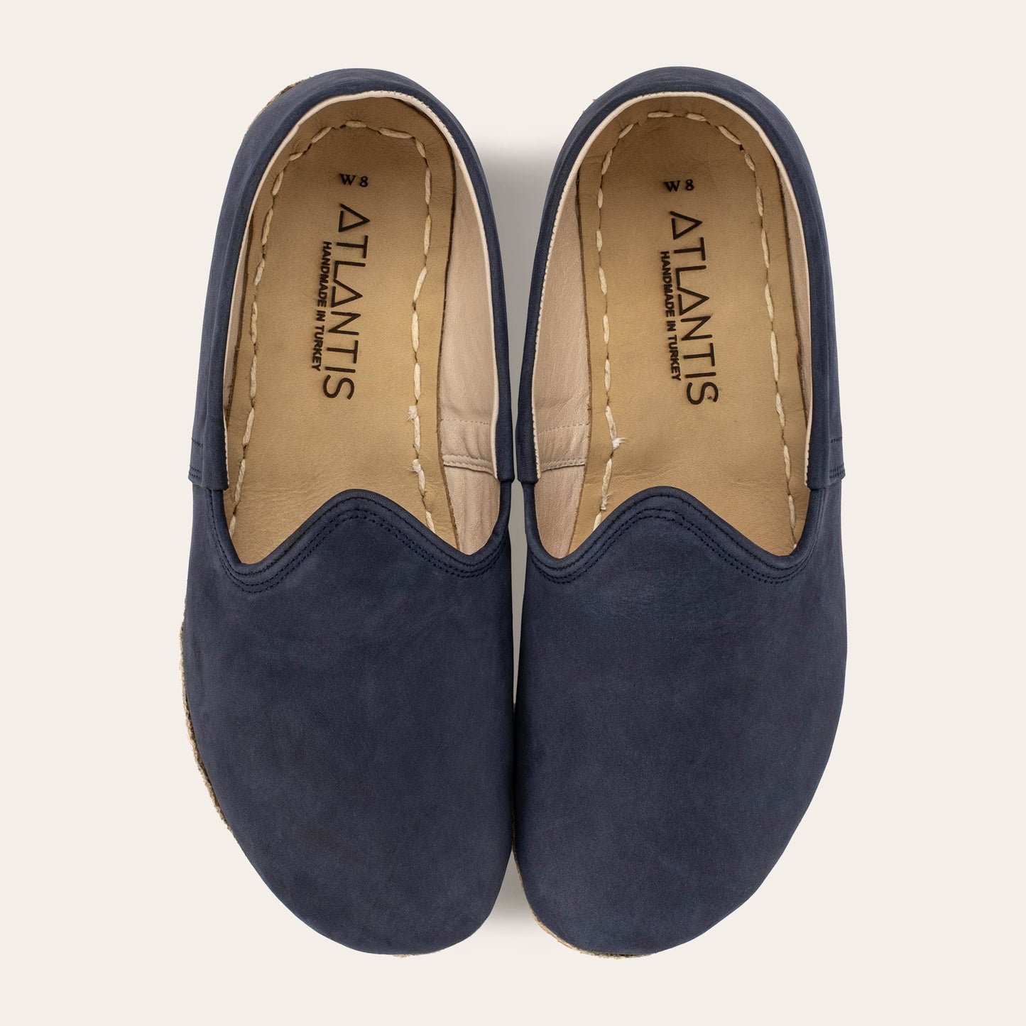 Women's Navy Nubuck Barefoots