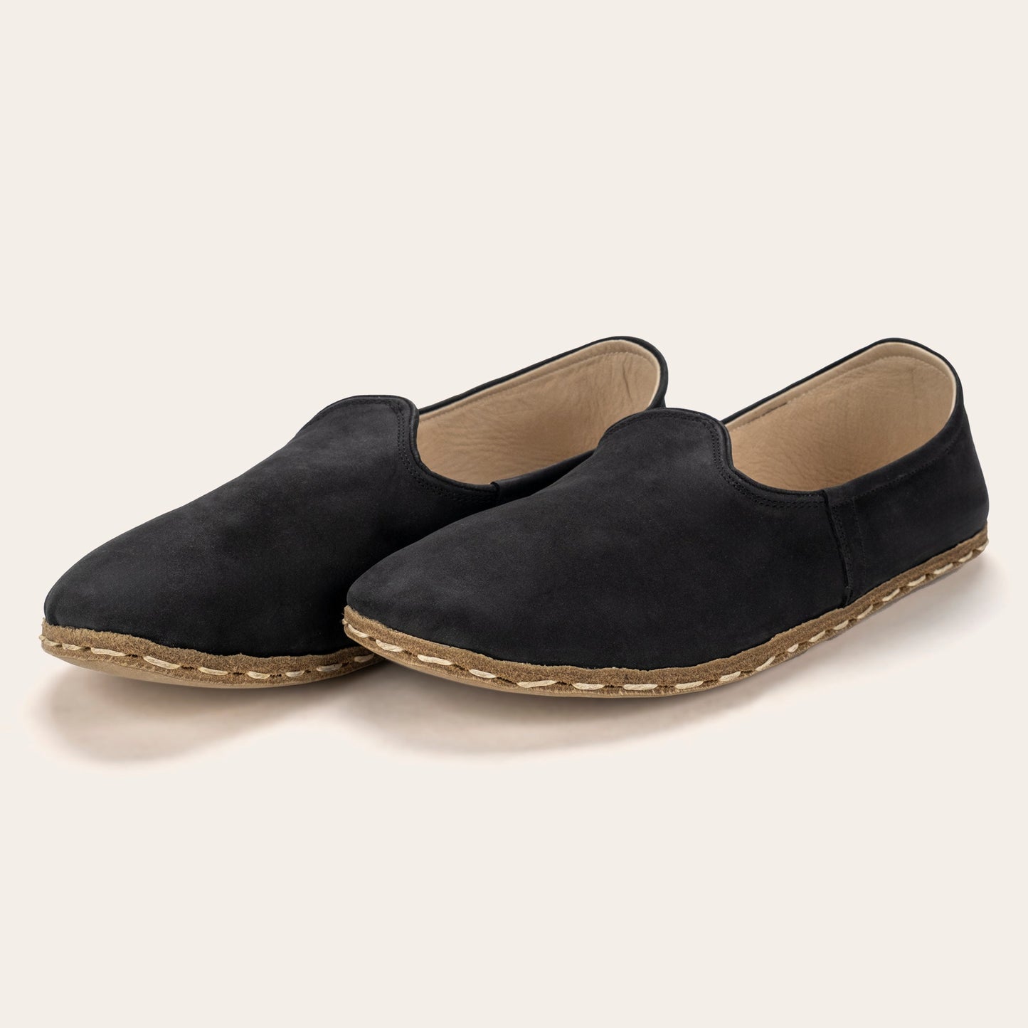 Men's Black Nubuck Barefoots