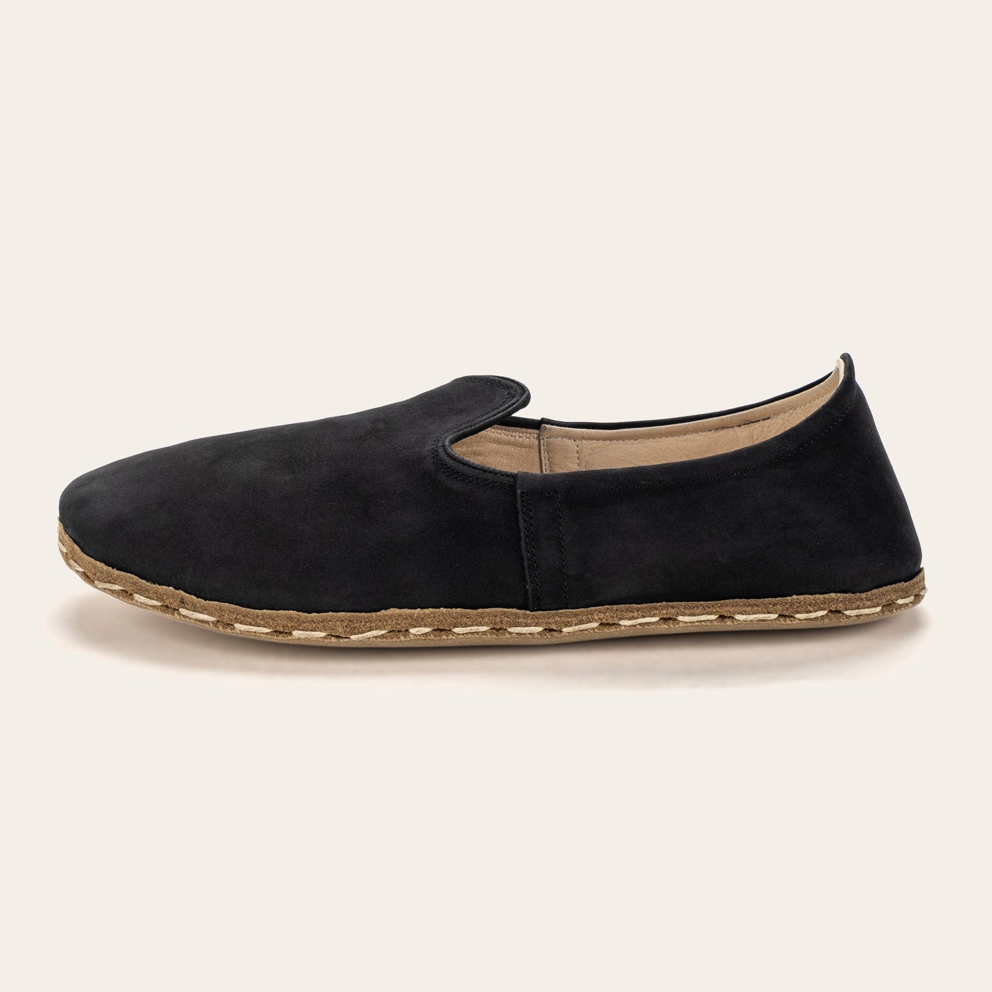 Men's Black Nubuck Barefoots