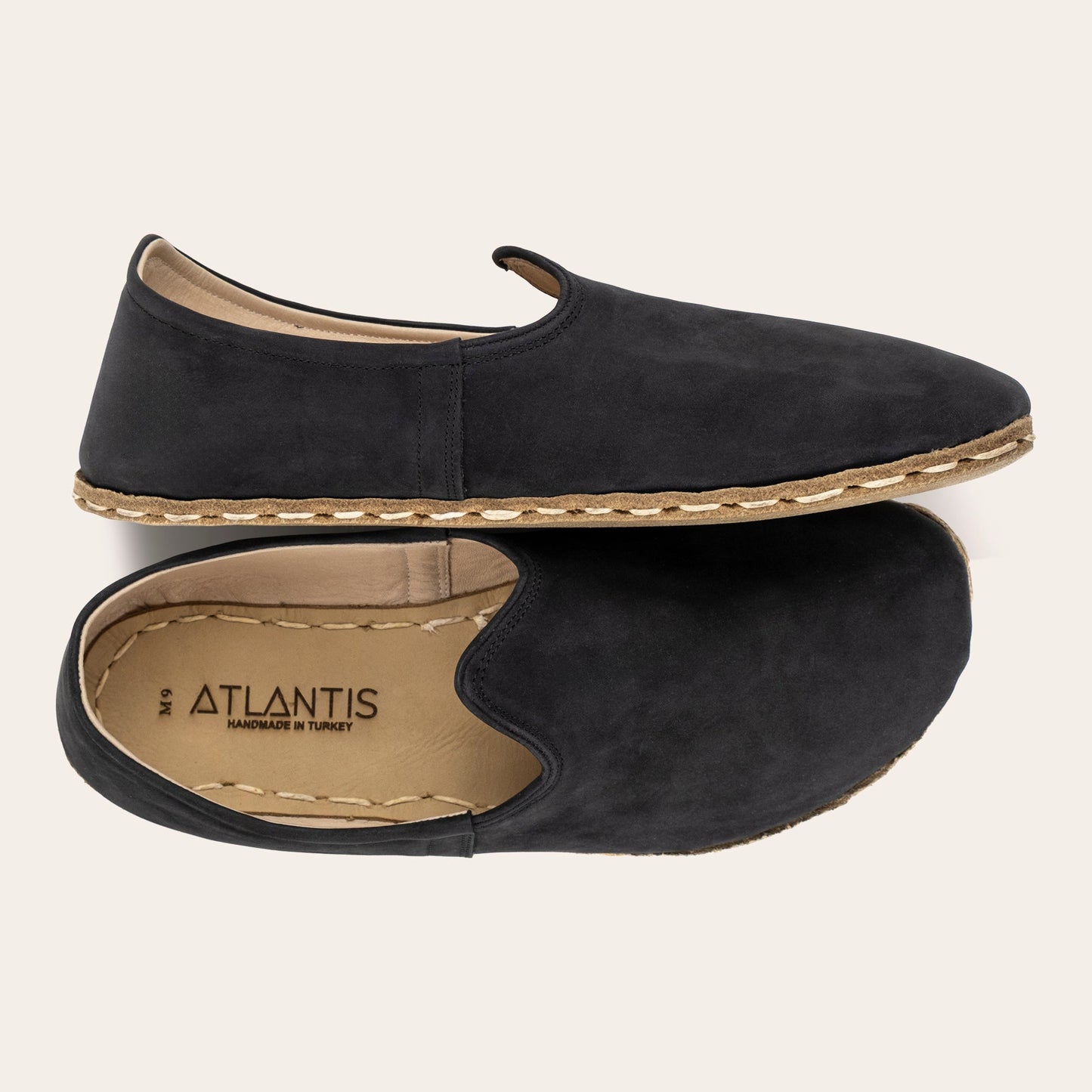 Men's Black Nubuck Barefoots