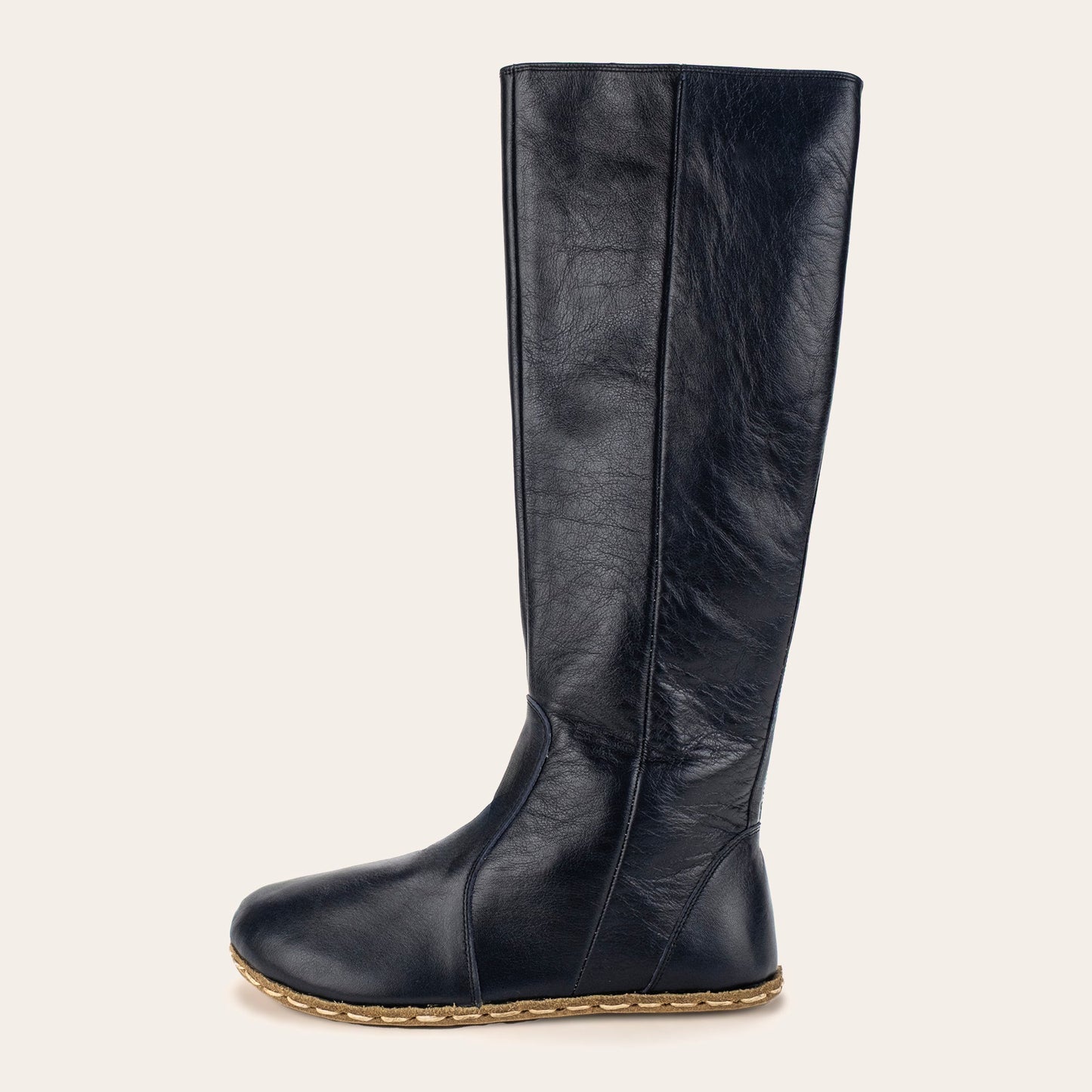 Women's Blue Barefoot Knee High Boots