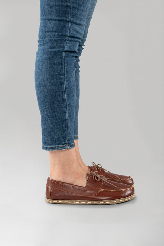 Women's Peru Brown Dock Shoes