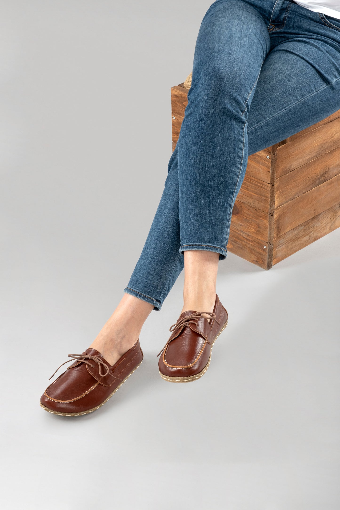 Women's Peru Brown Dock Shoes
