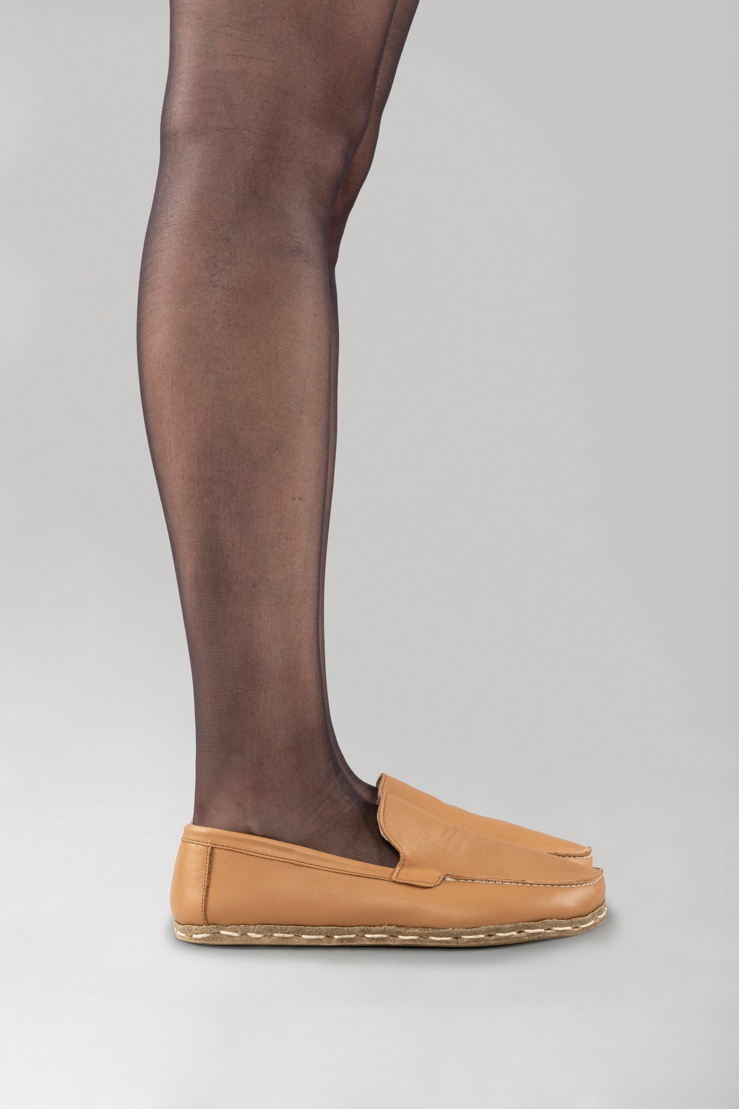 Women's Coconut Brown Moccasins