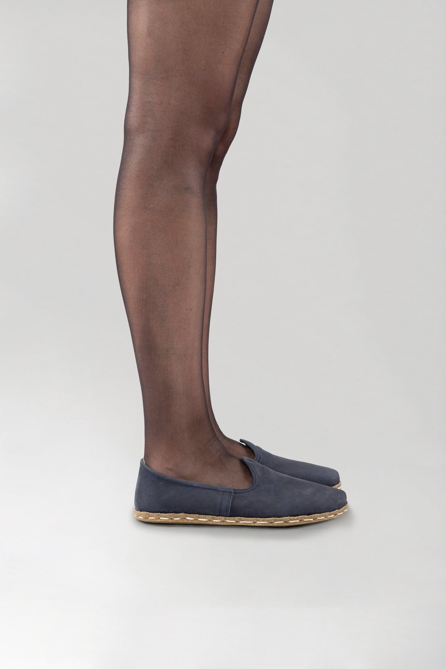 Women's Navy Nubuck Barefoots