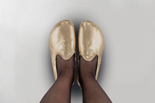 Women's Gold Barefoots