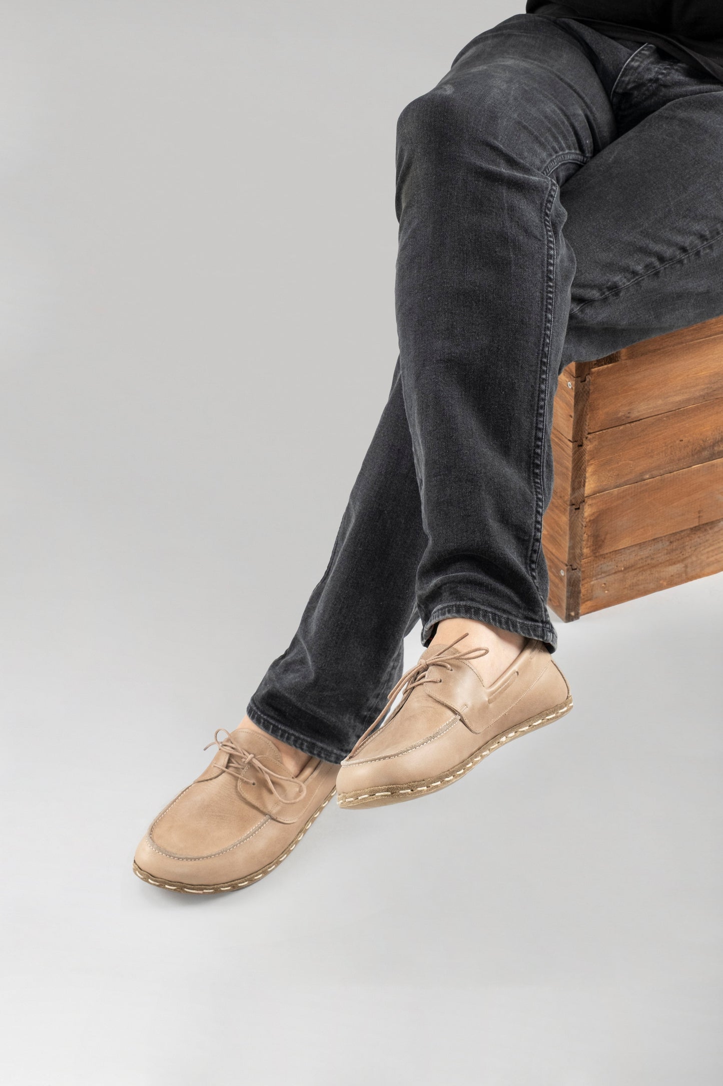 Women's Tan Dock Shoes