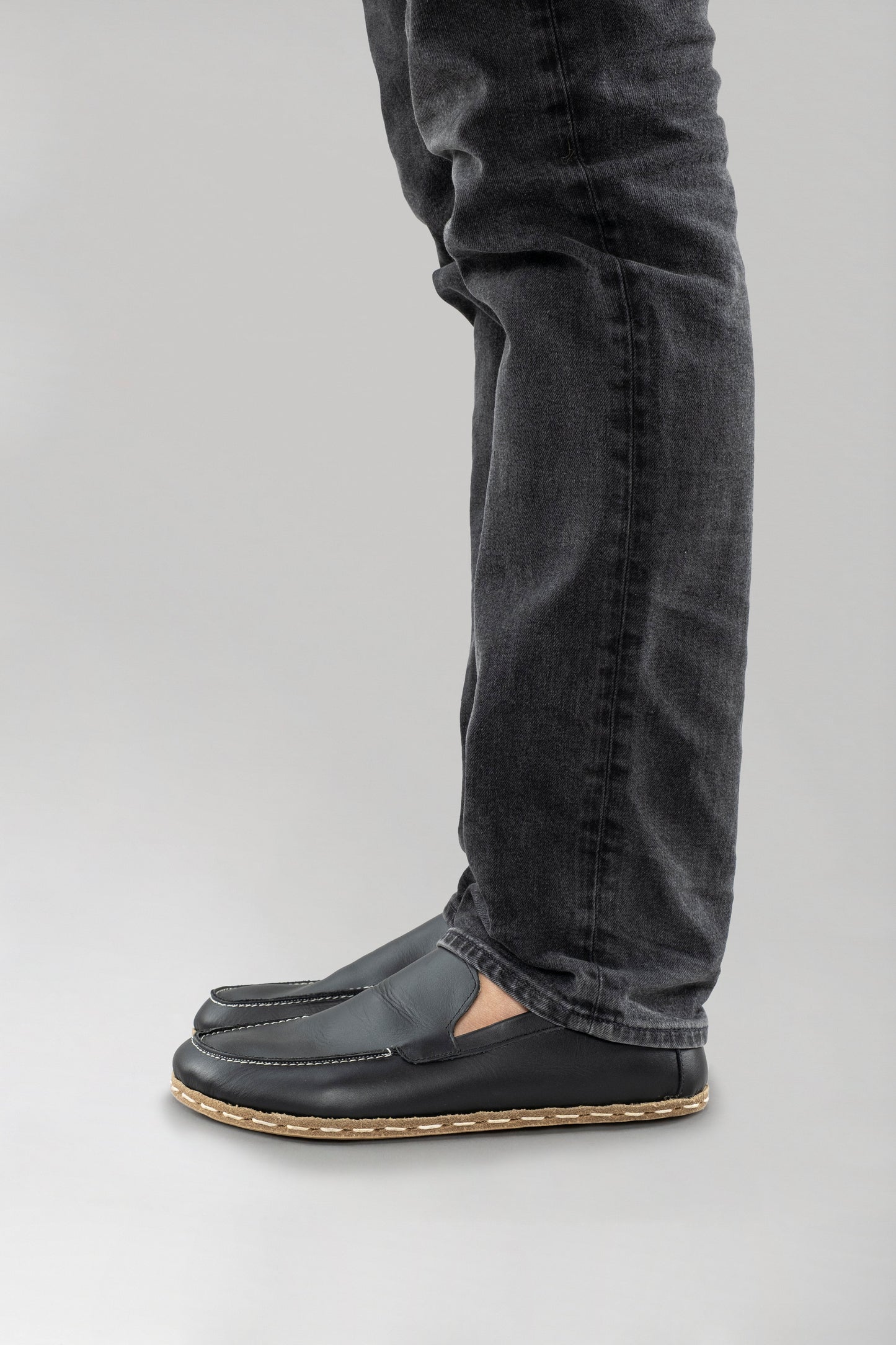 Women's Black Moccasins