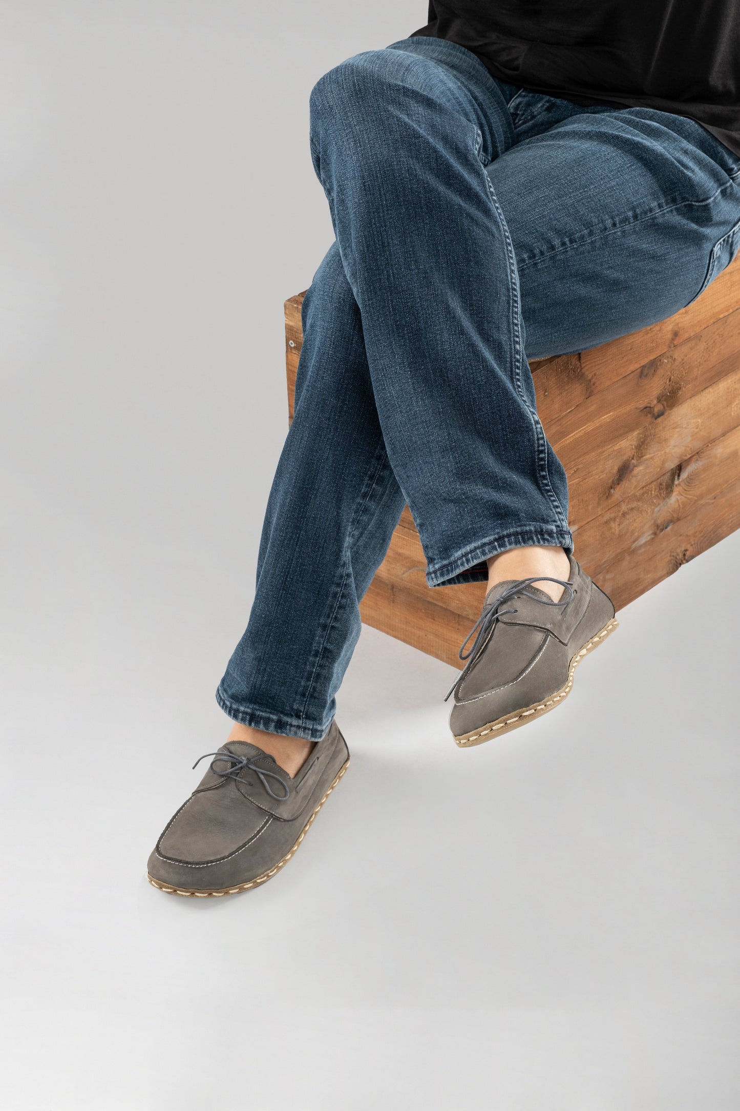 Women's Gray Dock Shoes