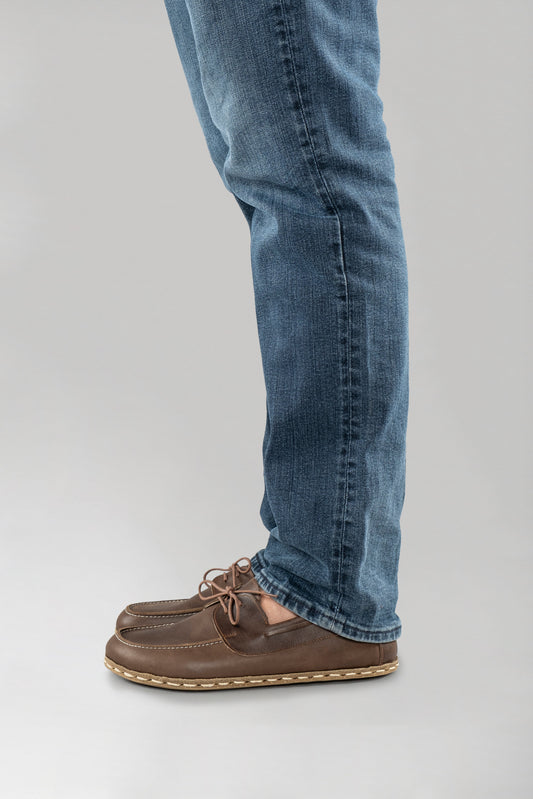 Men's Coffee Brown Dock Shoes