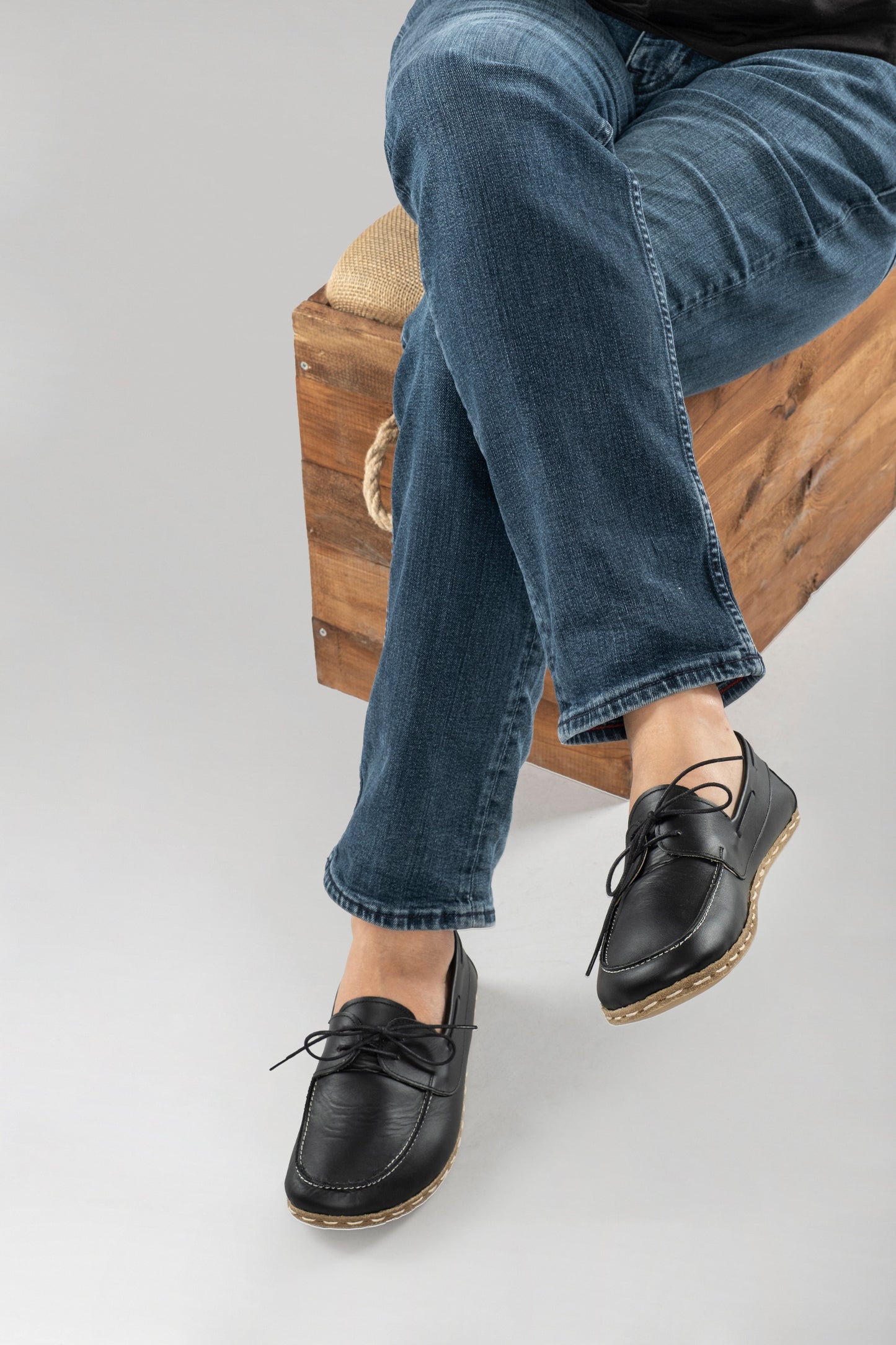Women's Black Dock Shoes