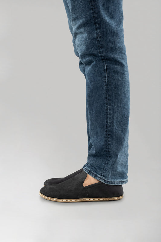 Women's Black Nubuck Minimalists