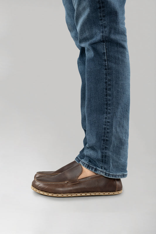 Women's Coffee Brown Moccasins
