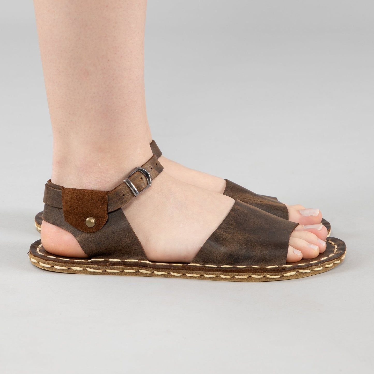 Women's Coffee Opened Toe Barefoot Sandals