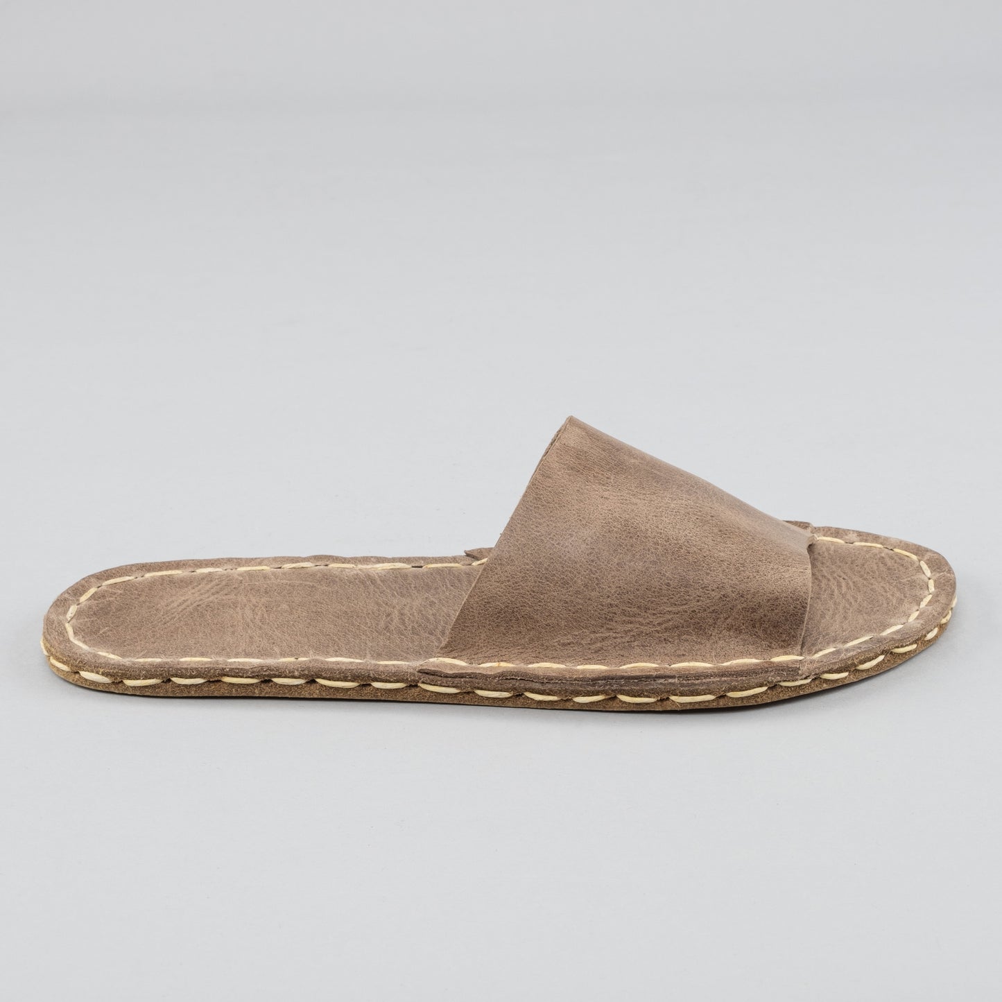 Women's Tan Barefoot Slide Sandals