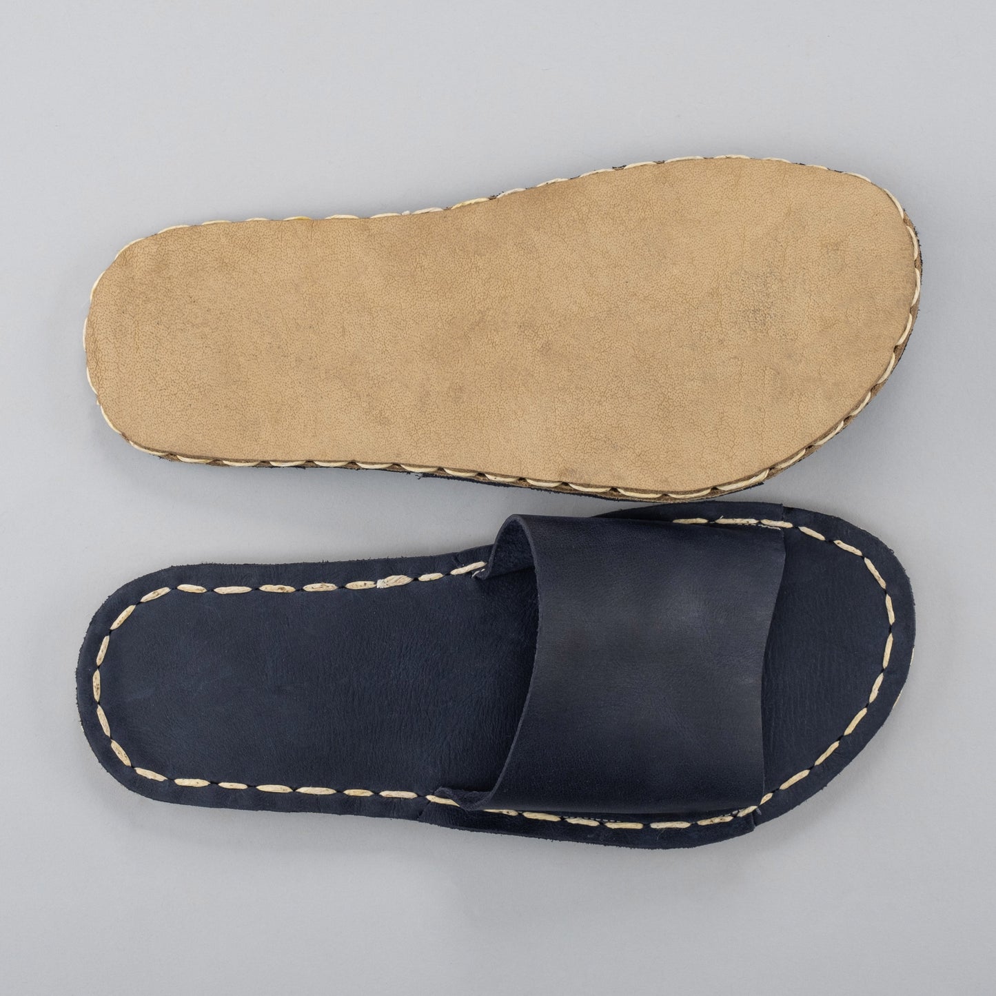 Women's Blue Barefoot Slide Sandals