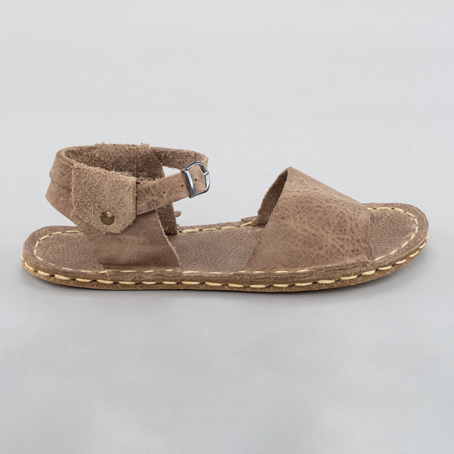 Women's Tan Opened Toe Barefoot Sandals