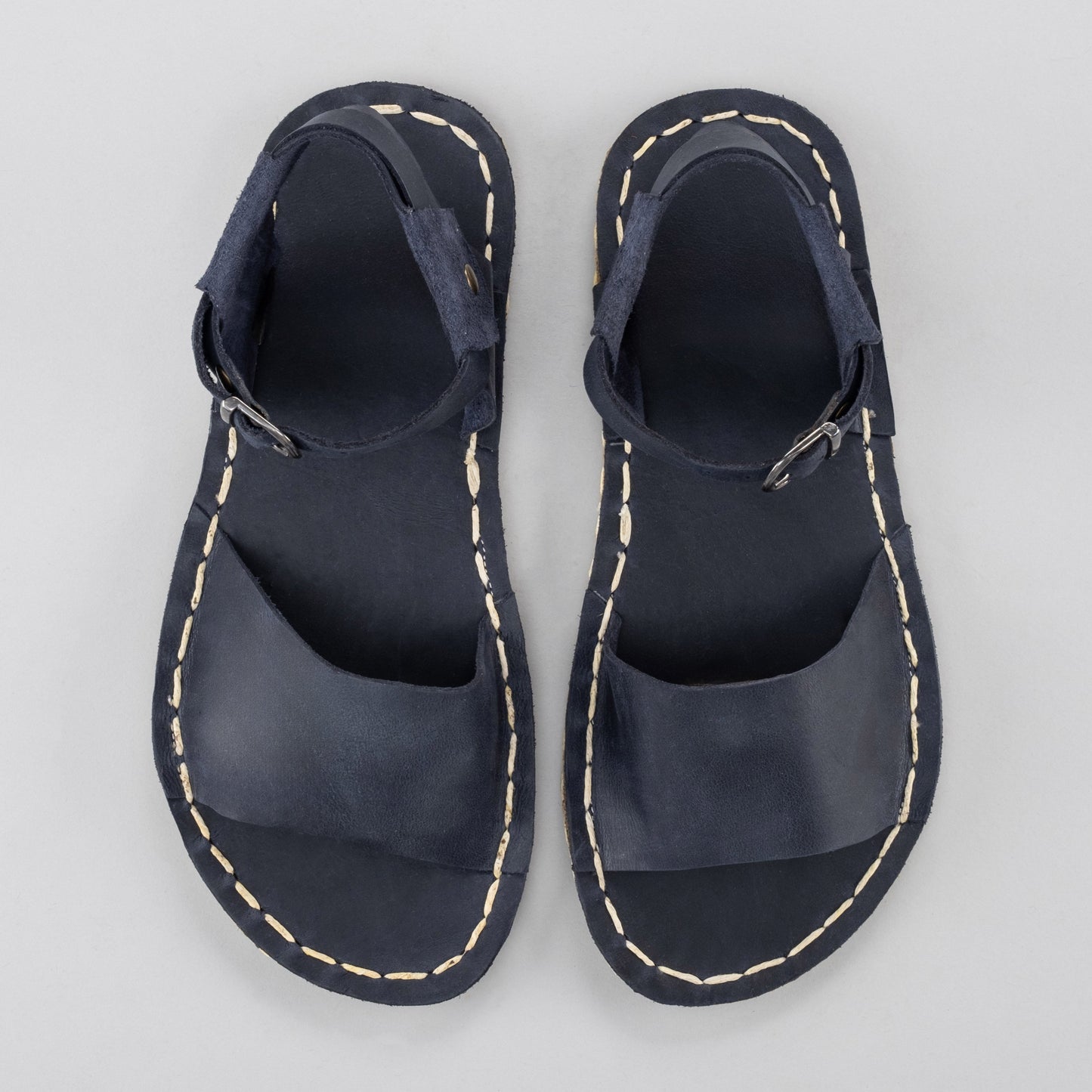 Women's Blue Opened Toe Barefoot Sandals