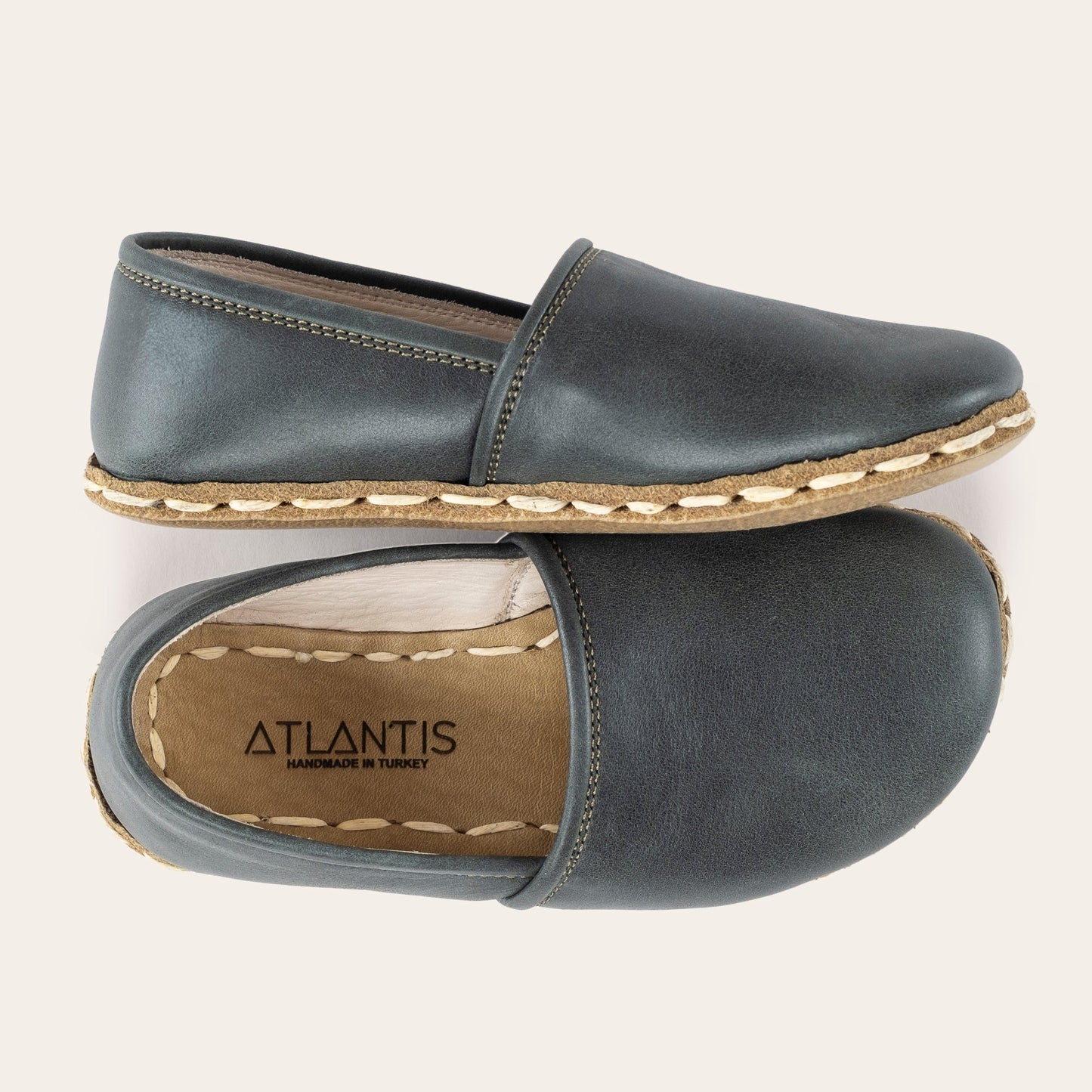 Kid's Green Barefoot Loafers
