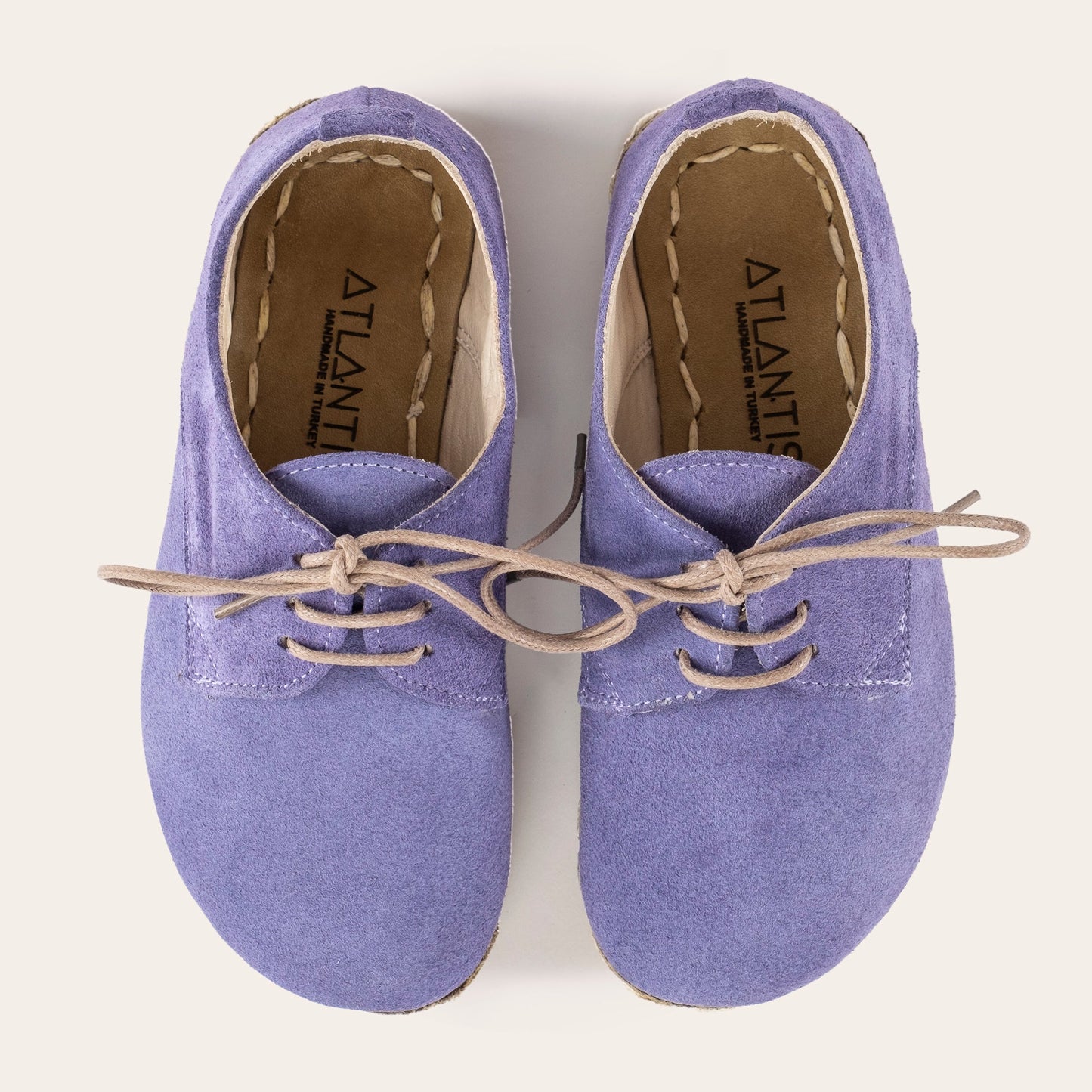 Kid's Lavender Barefoot Oxfords