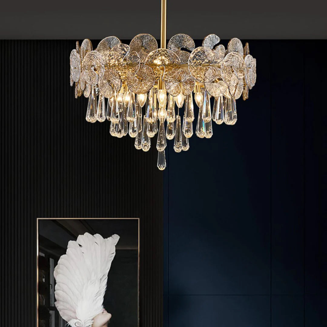 Lámpara de Araña de Cristal Atlas
