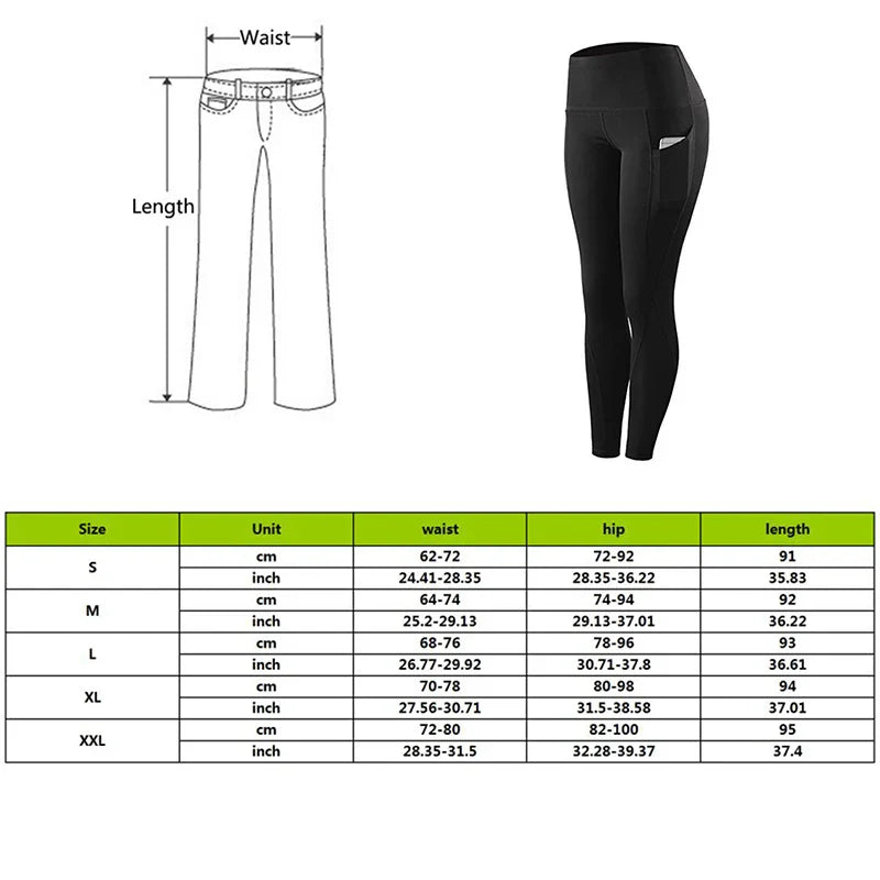 Leggings de entrenamiento elásticos de cintura alta con control de abdomen