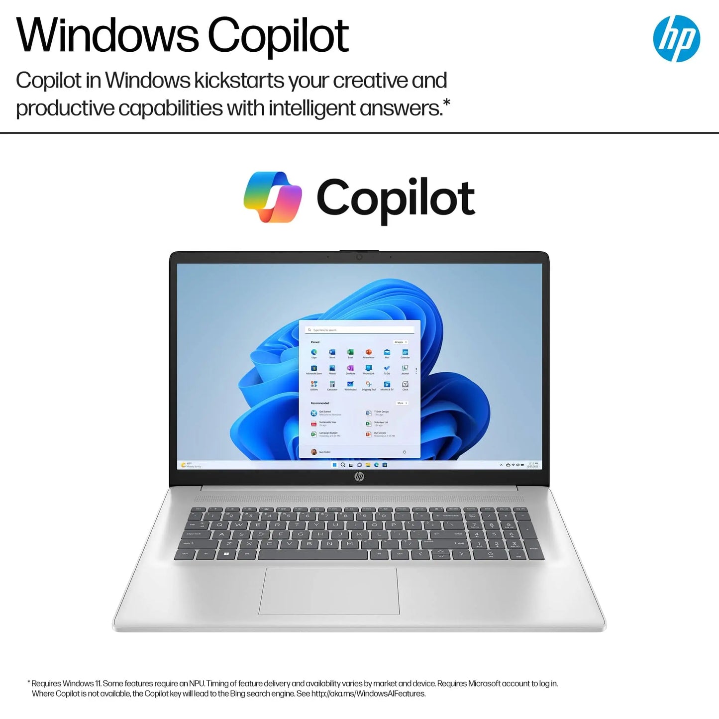 Hp 17 Touchscreen Laptop, Amd Ryzen 5 7430U, 17.3" Hd+ Anti-Glare Display, Up to 16Gb Ram, 512Gb Ssd, Backlit Keyboard, Windows 11 Home