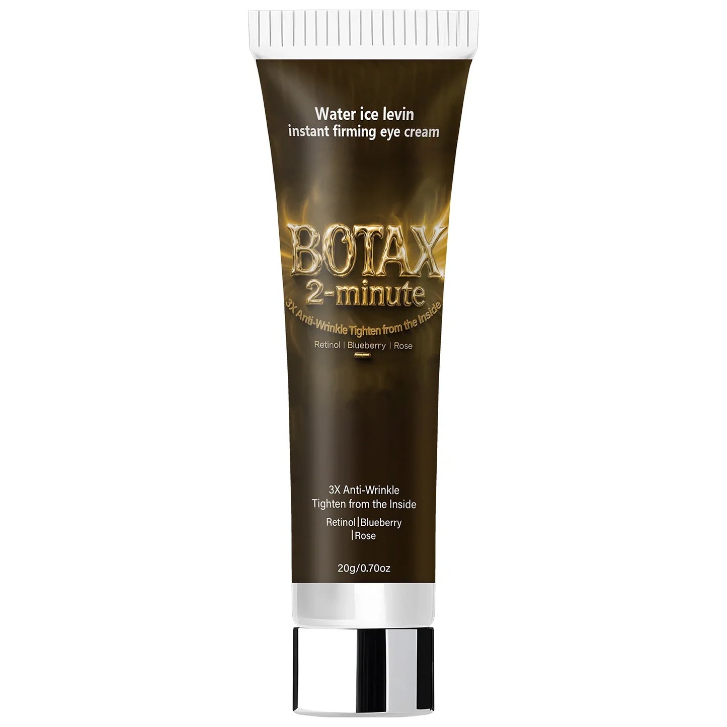 Instant Firming Eye Cream with Retinol & Hyaluronic Acid, 3X Anti-Wrinkle, Tightens from Inside, Blueberry & Rose Extract.