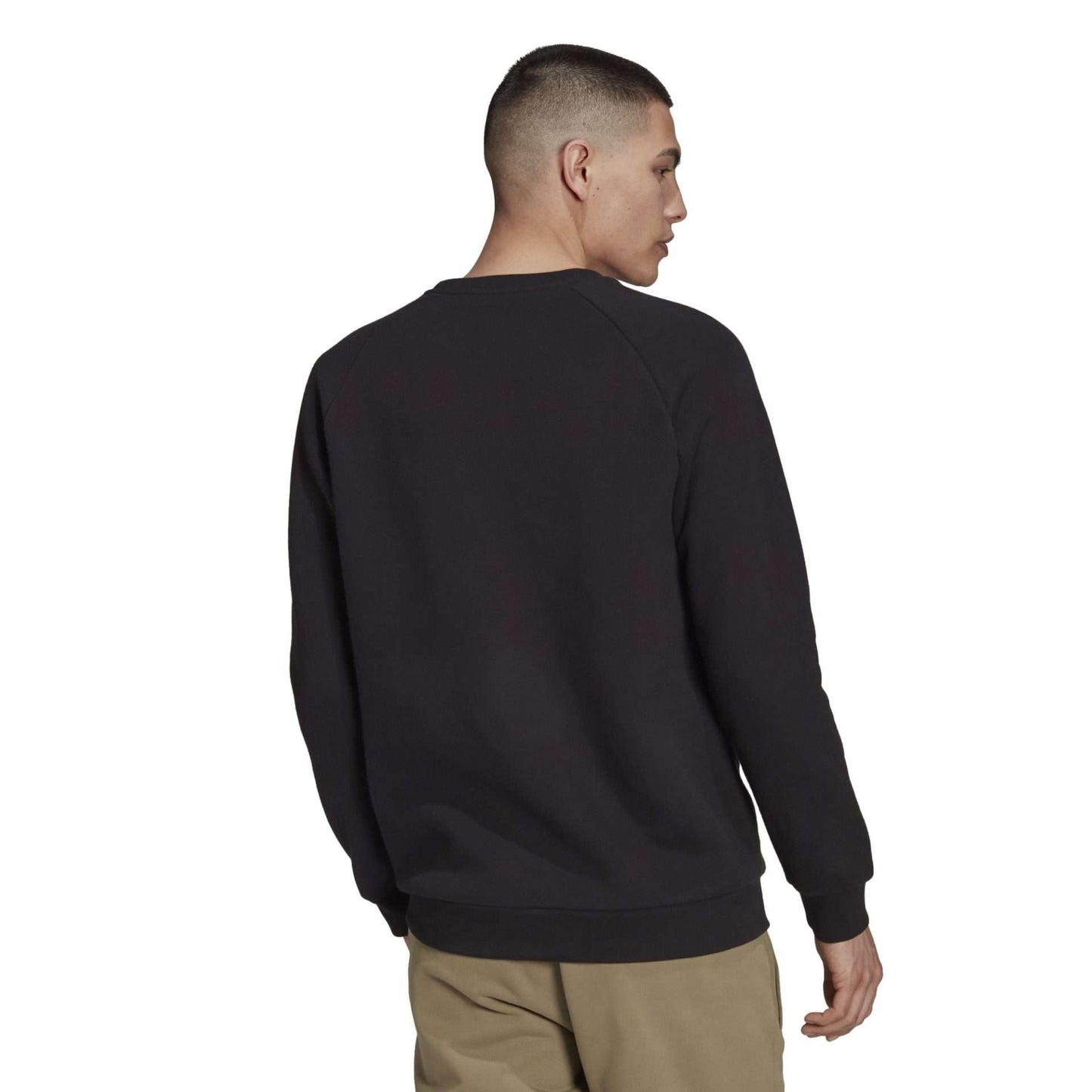 adidas Originals Men's Essential Crewneck Sweatshirt - Black