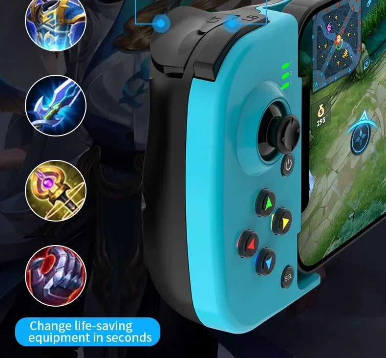 D3 Wireless Bluetooth 5.0 Stretchable Gamepad For Ios & Android Retractable Joystick For Switch PS4 Smart Phone Game Controller