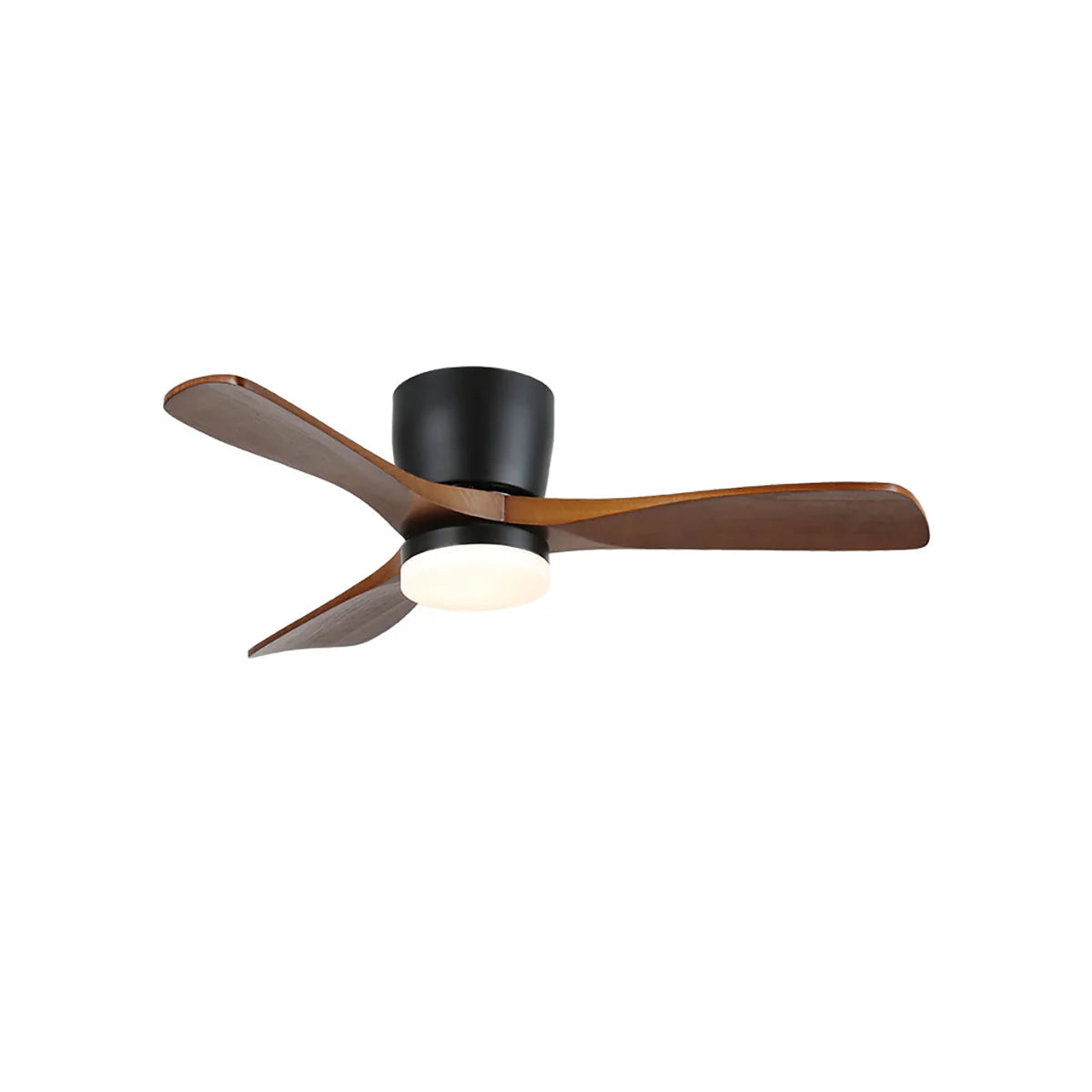 Ventilador de Techo de Madera Aerodinámico con Luz