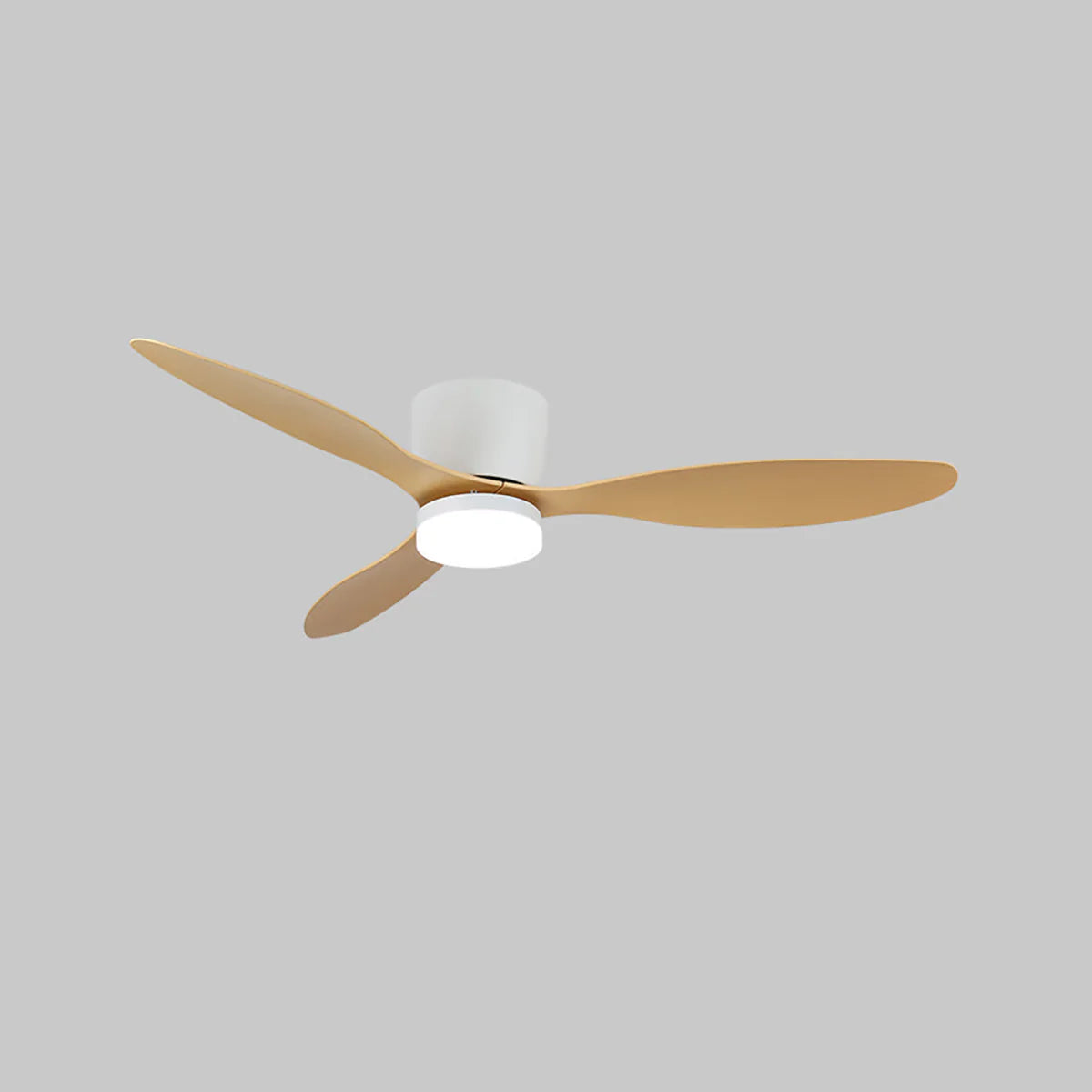 Ventilador de Techo de Madera Aerodinámico con Luz
