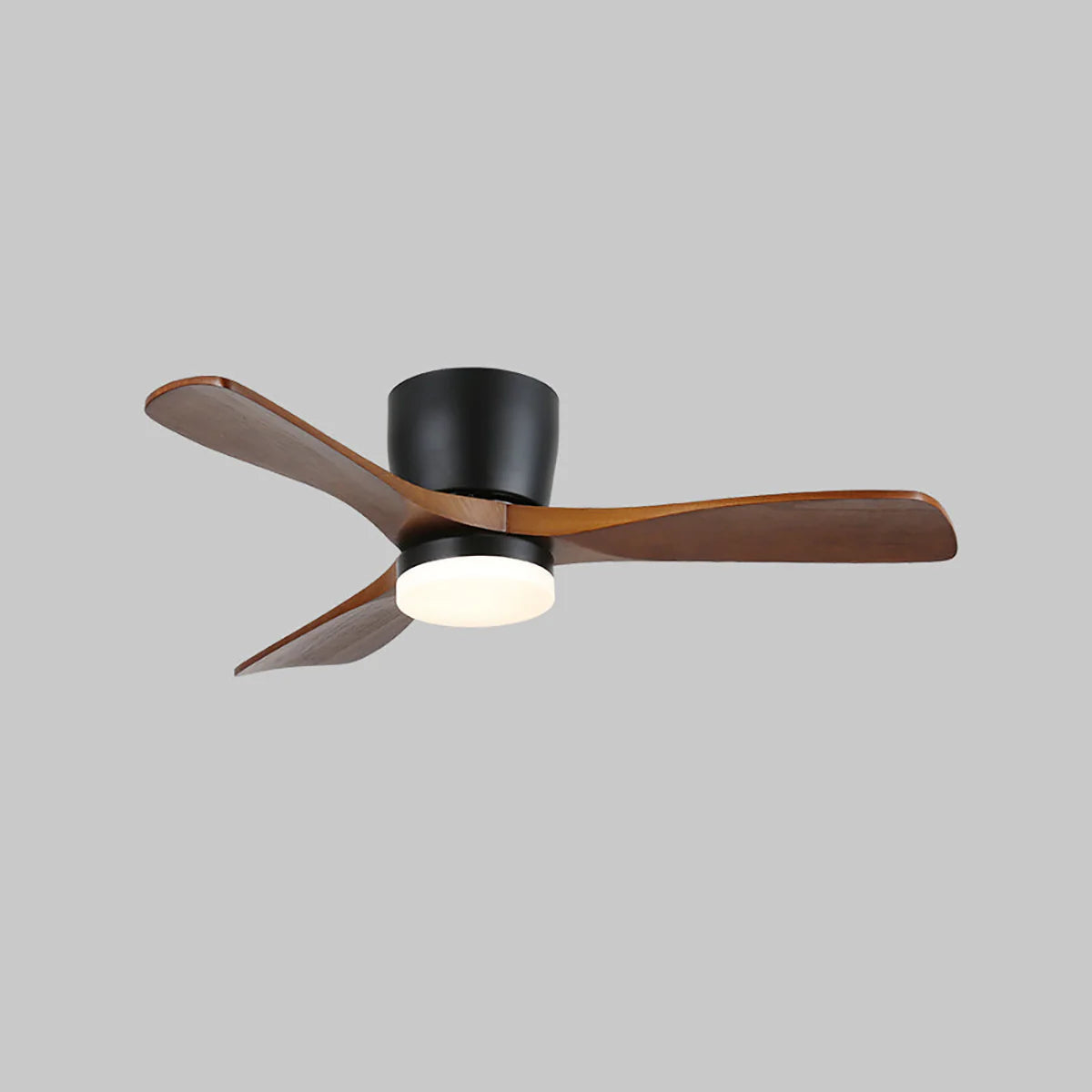 Ventilador de Techo de Madera Aerodinámico con Luz