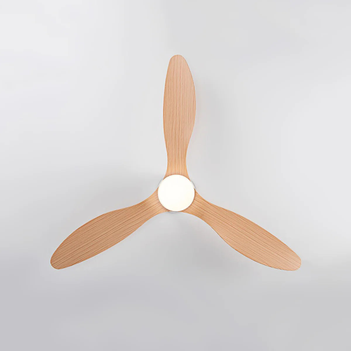 Ventilador de Techo de Madera Aerodinámico con Luz