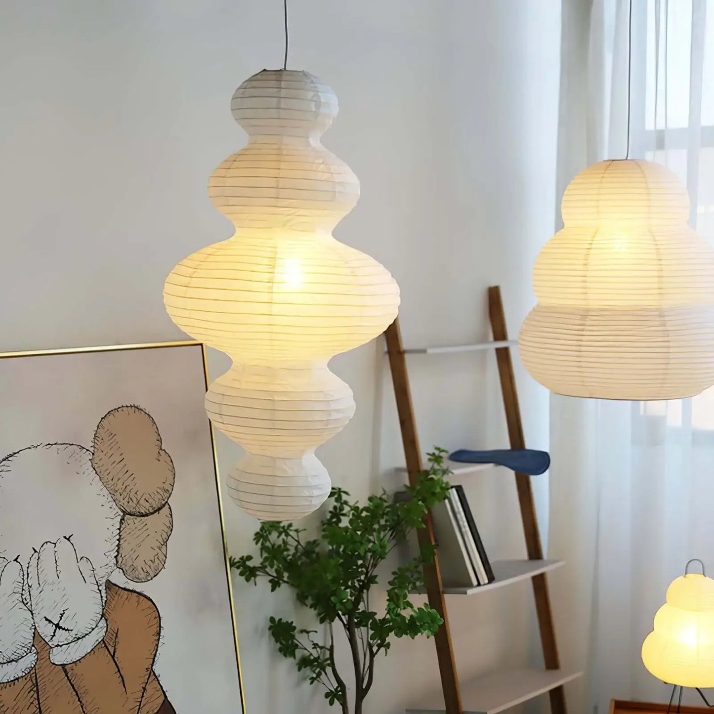 Lámpara colgante Akari Juni