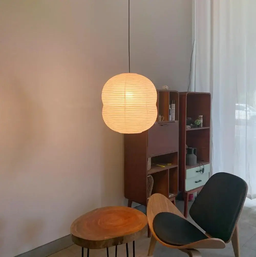 Lámpara Colgante Minimalista Akari