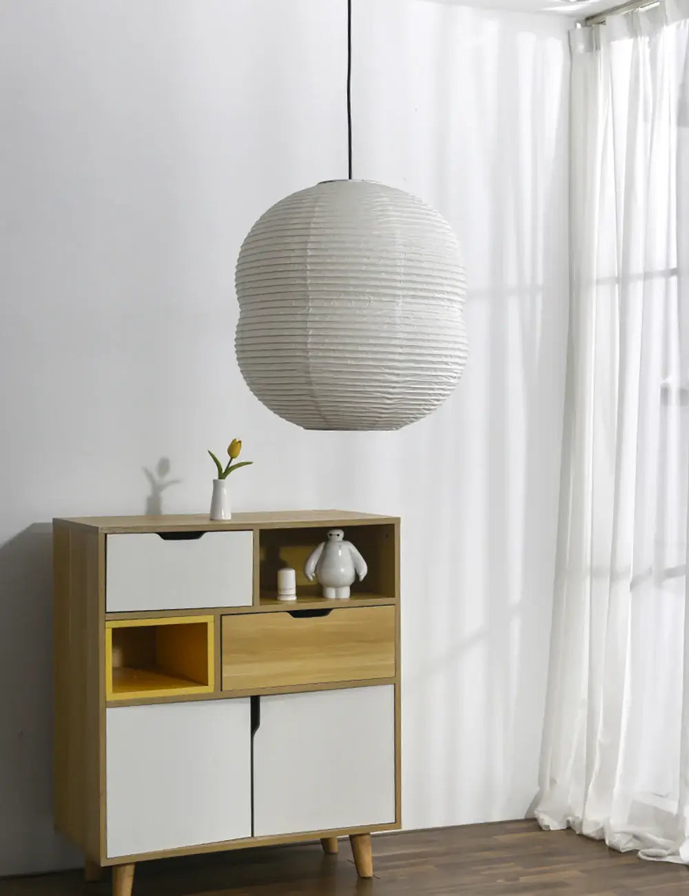 Lámpara Colgante Minimalista Akari