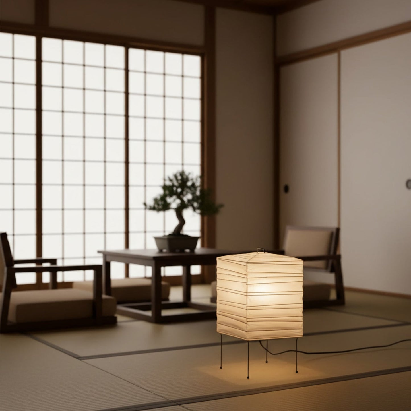 Lámpara de Mesa Akari 1X