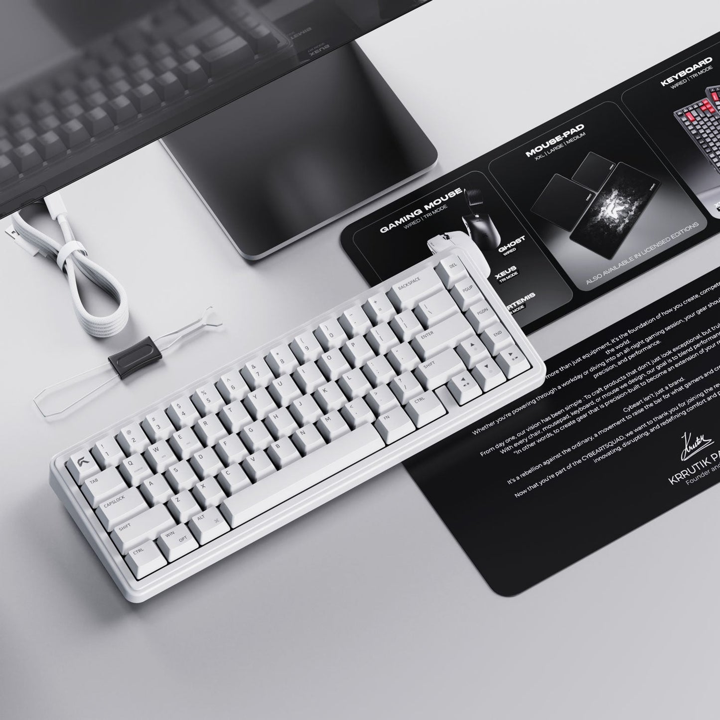 Akula 65 | Compact 65% Tri-Mode Gaming Keyboard
