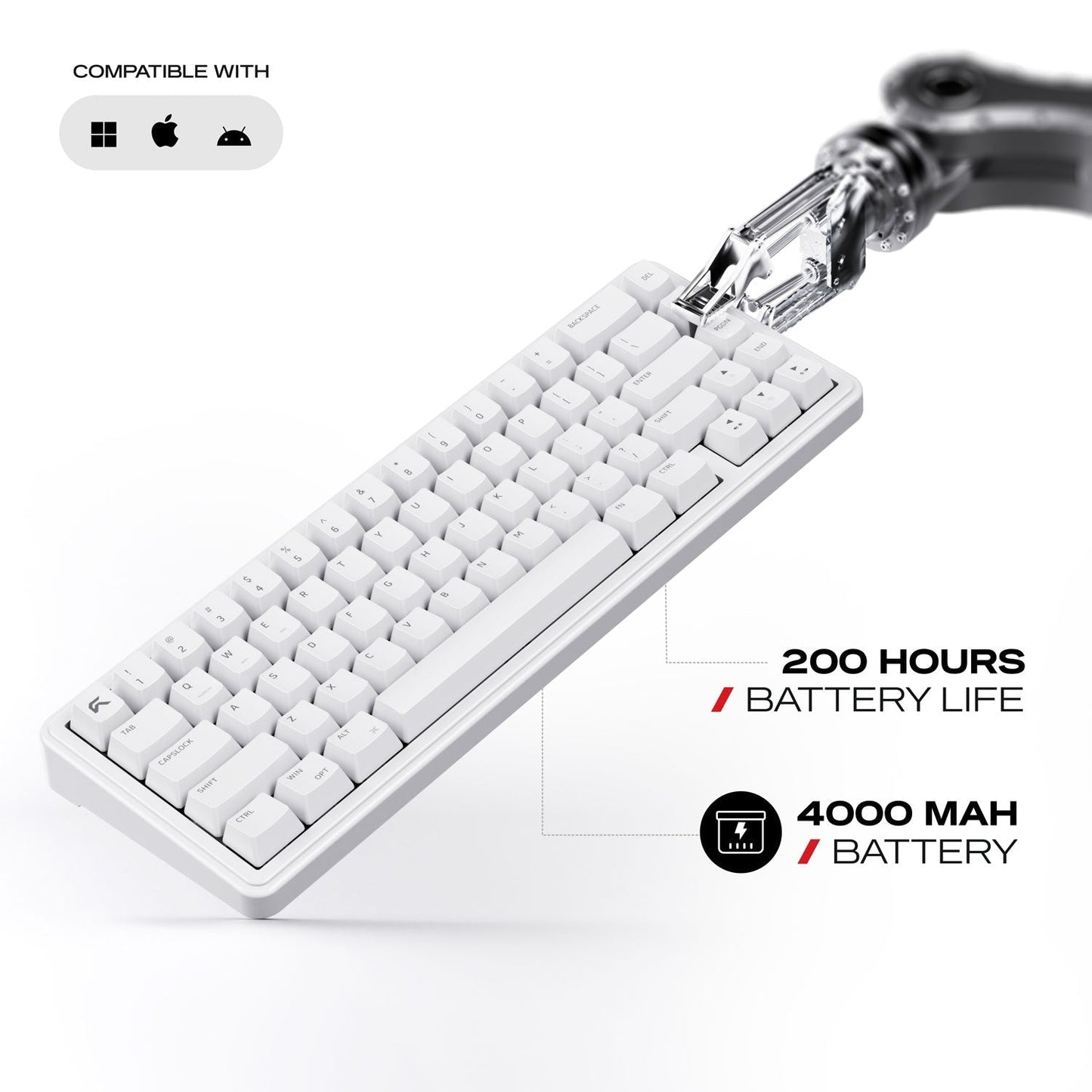 Akula 65 | Compact 65% Tri-Mode Gaming Keyboard