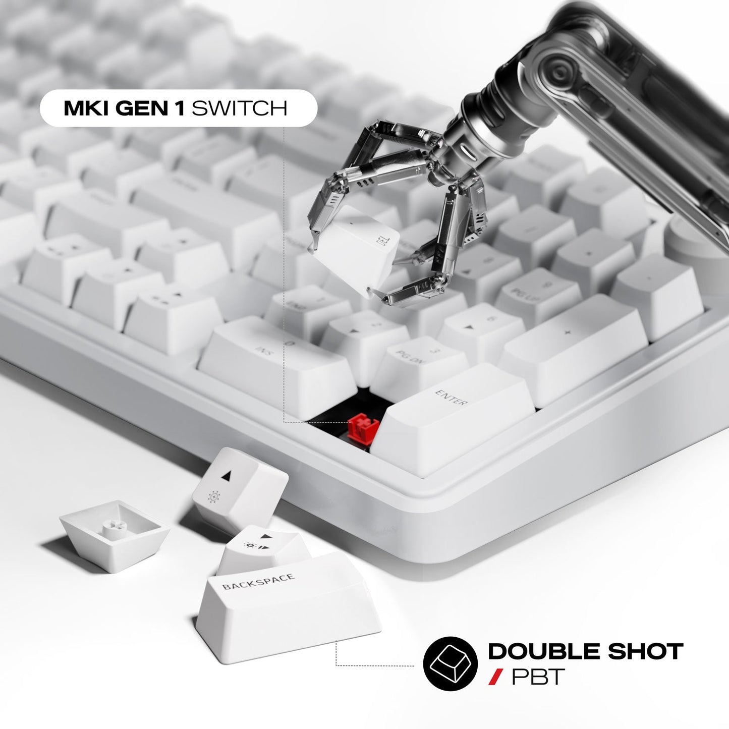 Akula 99 | Compact Full-Size Tri-Mode Gaming Keyboard
